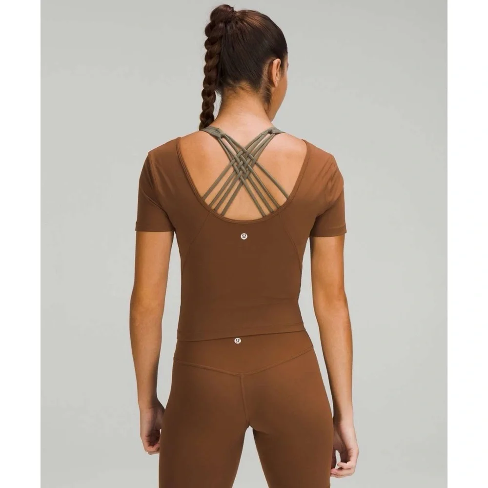 Lululemon Align T-Shirt in Roasted Brown